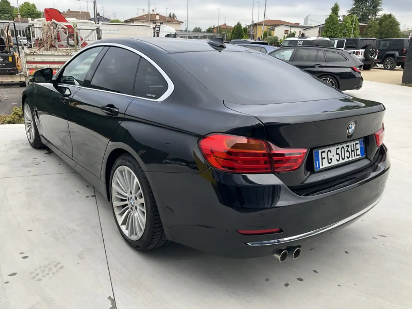 BMW 420 d Gran Coupé Luxury Zwart - 2