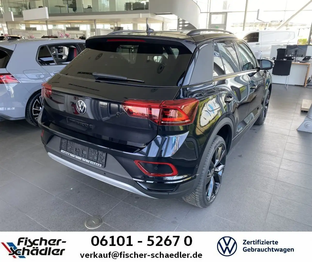 Volkswagen T-Roc T-ROC Style 1.5TSI*DSG*BlackStyle*"19"*Navi*IQLi Schwarz - 2