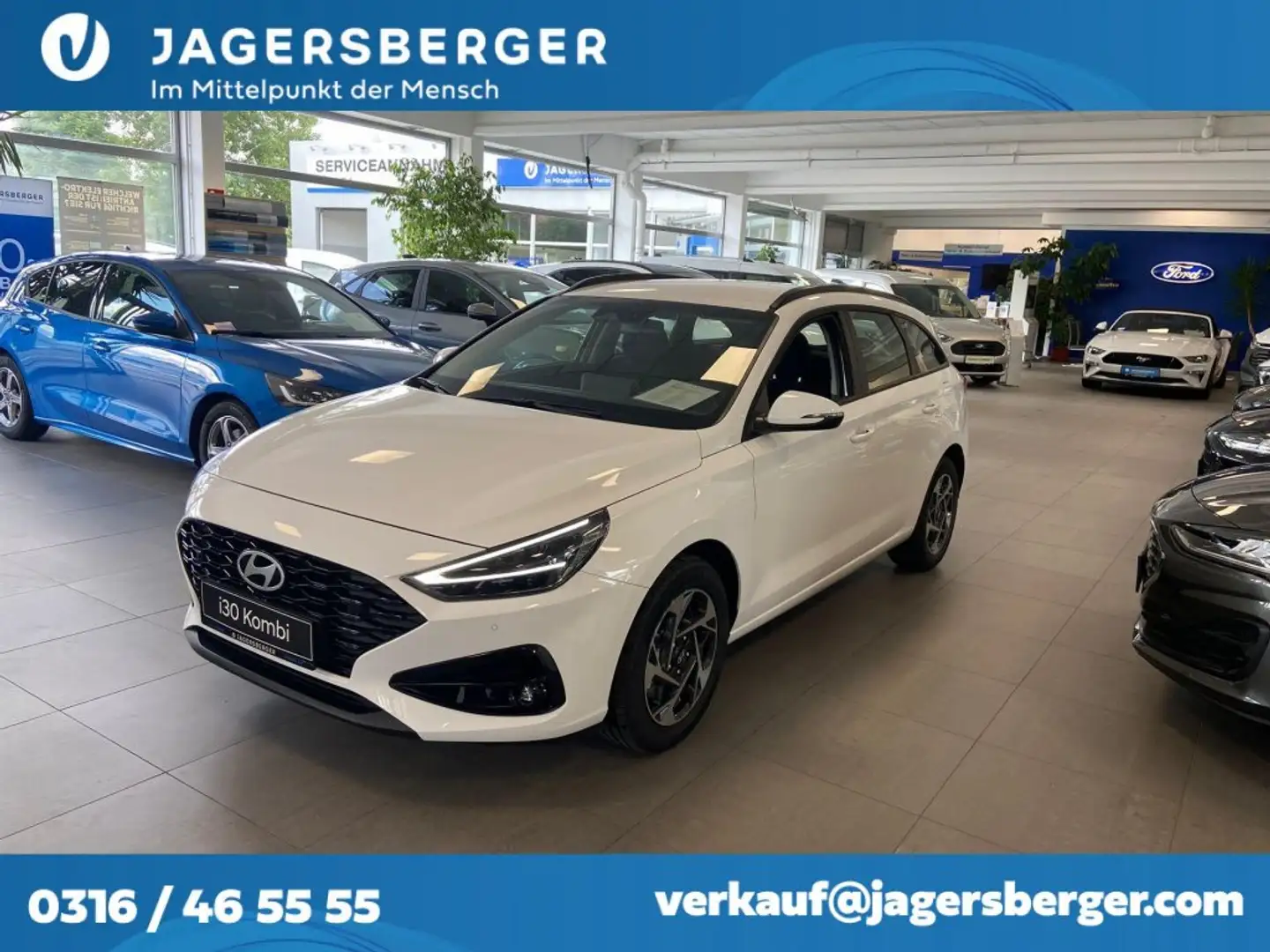 Hyundai i30 Kombi 1,5 DPI Go! Bianco - 1