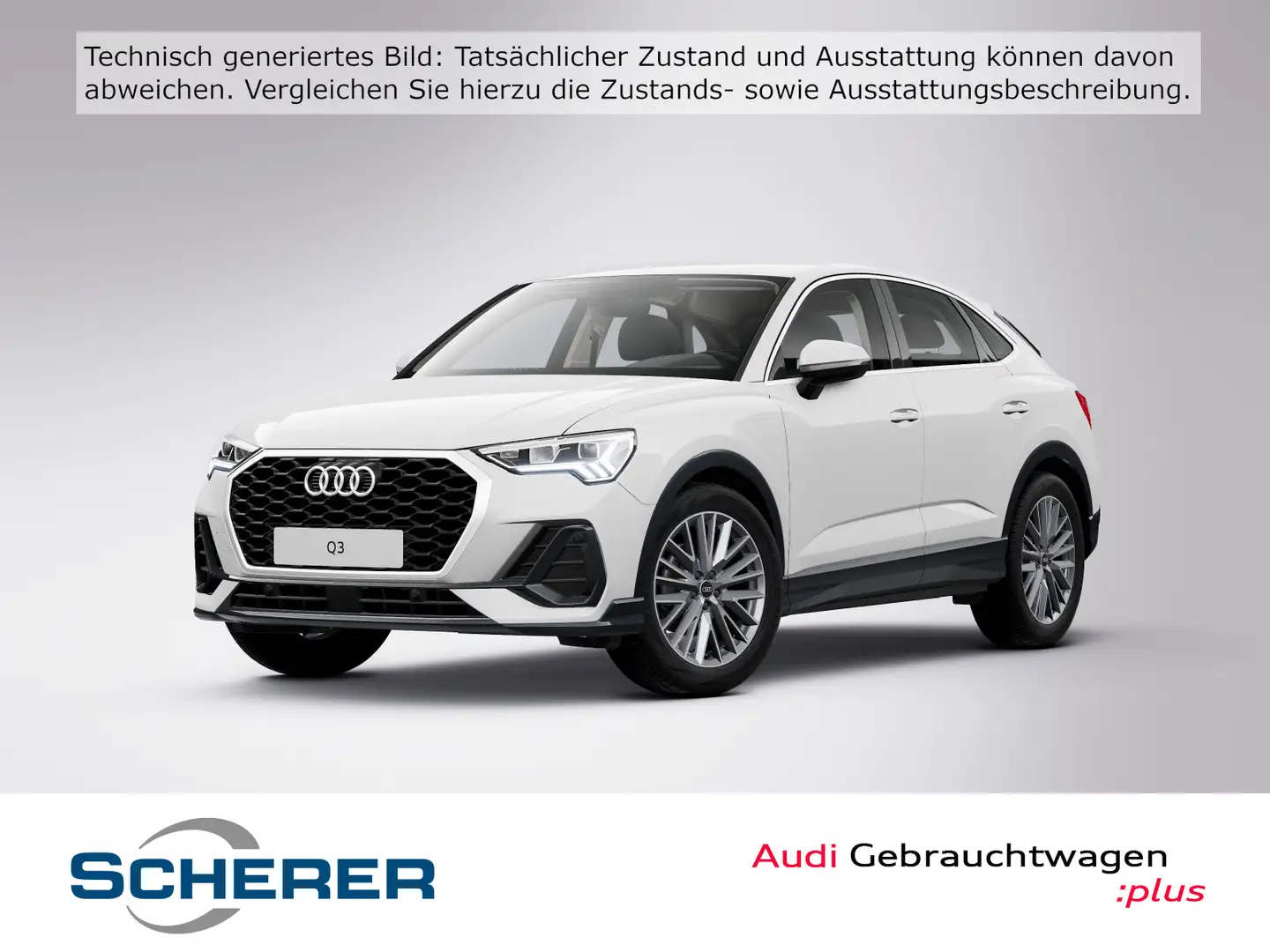 Audi Q3 35 TFSI S tronic LED NAVI KAMERA AC Weiß - 1