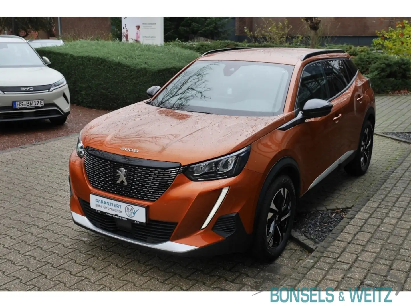 Peugeot 2008 1.2 PureTech 130 ALLURE LED Apple CarPlay Android Orange - 2