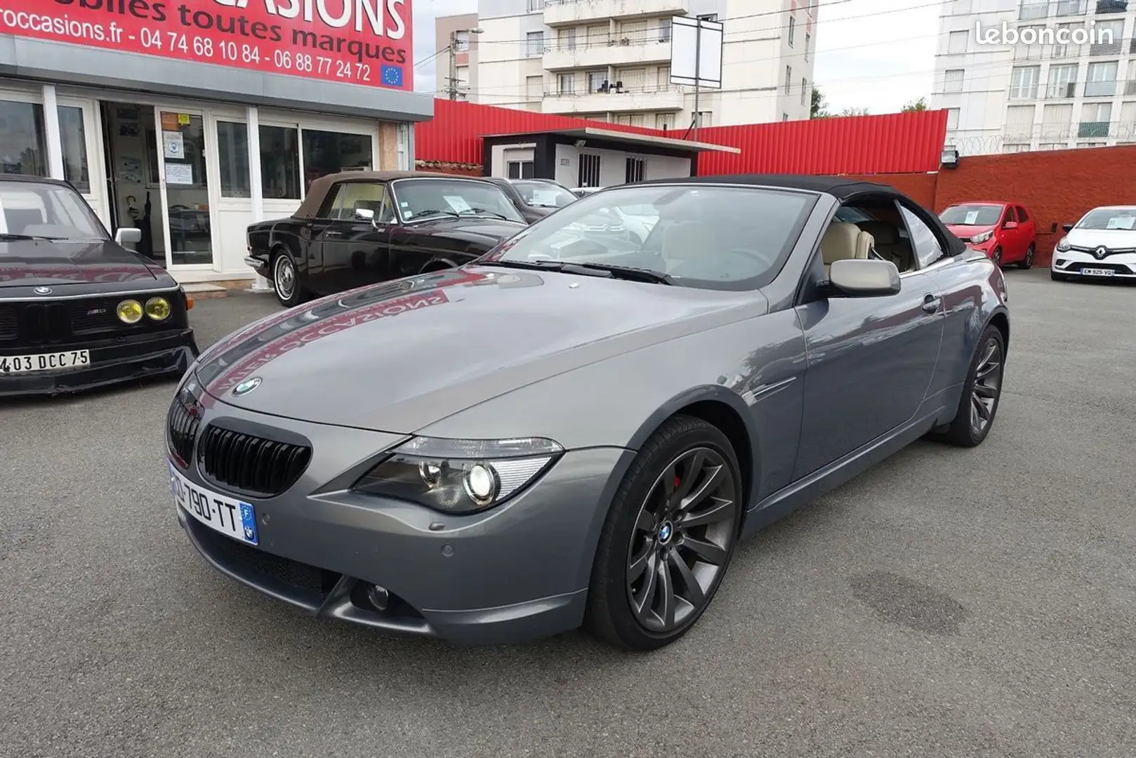 BMW 645 SERIE CABRIOLET (E64) 630CIA 258CH Gris - 1