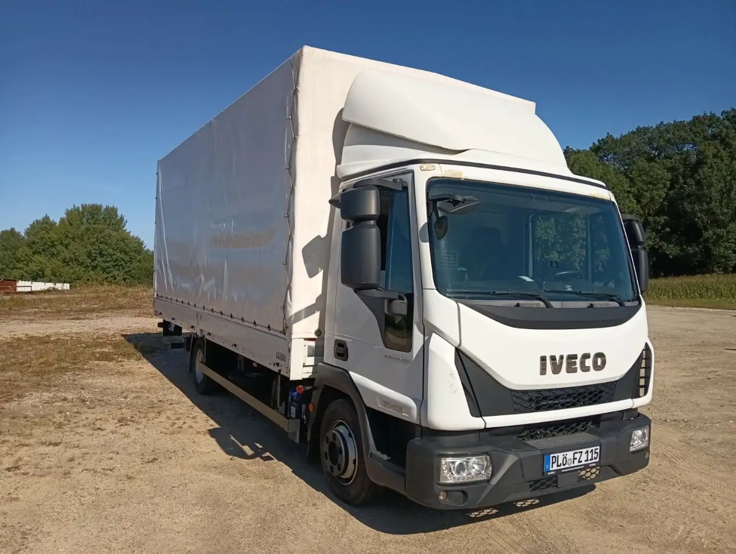 Iveco Eurocargo 75-160 LBW Plane Weiß - 2