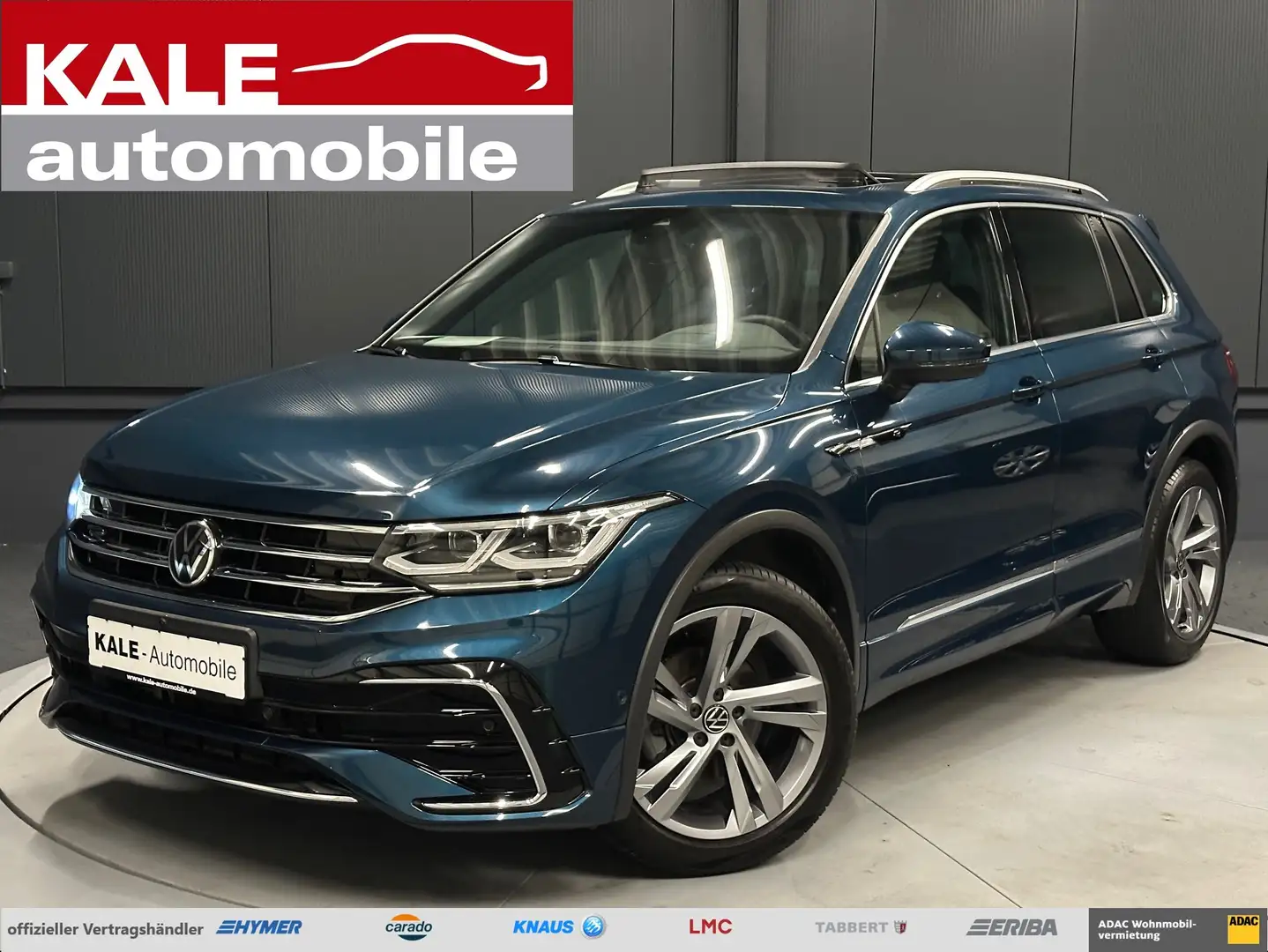 Volkswagen Tiguan R-Line *HUD*360*PANORAMA*MATRIX-IQ*EasyOpen* Blau - 1