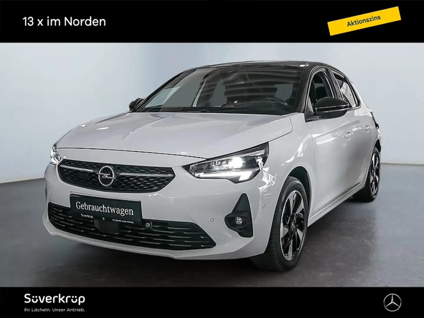 Opel Corsa F e GS Line DISTR SPUR PANO KAMERA SHZ Weiß - 2