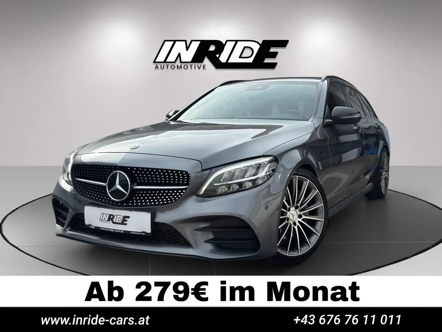 Mercedes-Benz C 300 C 300Td-4Matic*C53 Optik*H&R*BURMESTER Grau - 1