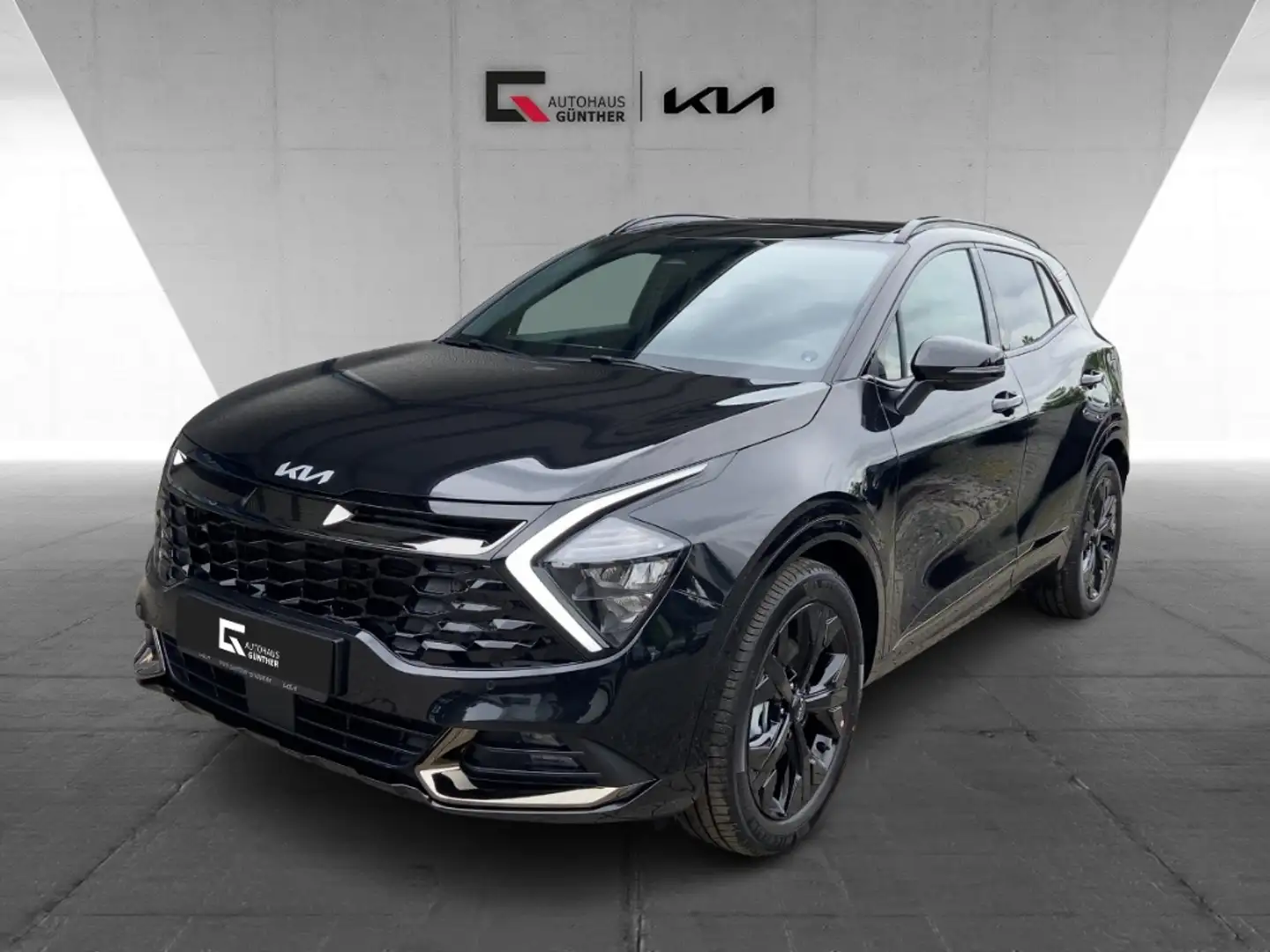 Kia Sportage Nightline Edition 1.6 T-GDI MHEV Glasd. GD Schwarz - 1