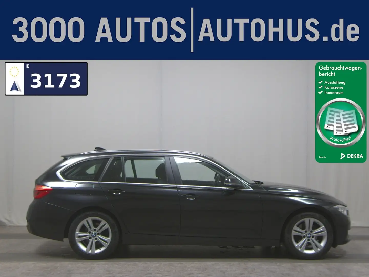 BMW 320 dA Touring Advantage LED PDC SHZ Nero - 1