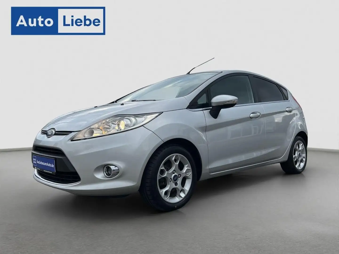 Ford Fiesta FIESTA TITANIUM 1.25 KAT-ZAHNRIEMEN NEU|KLIMAuvm Silber - 1