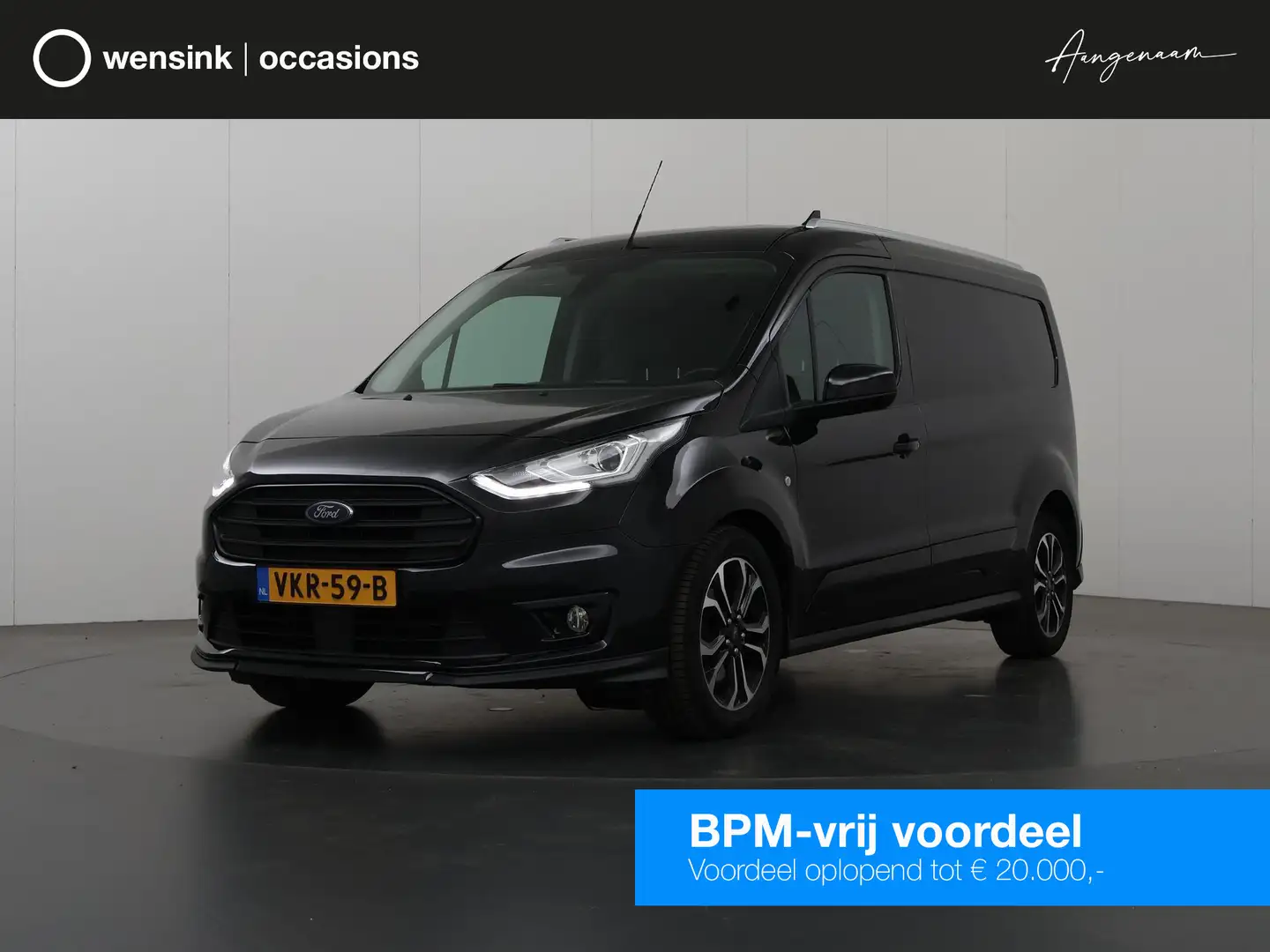 Ford Transit Connect 1.5 ECOBLUE AUTOMAAT | L2 | SPORT | CAMERA | STOEL Zwart - 1