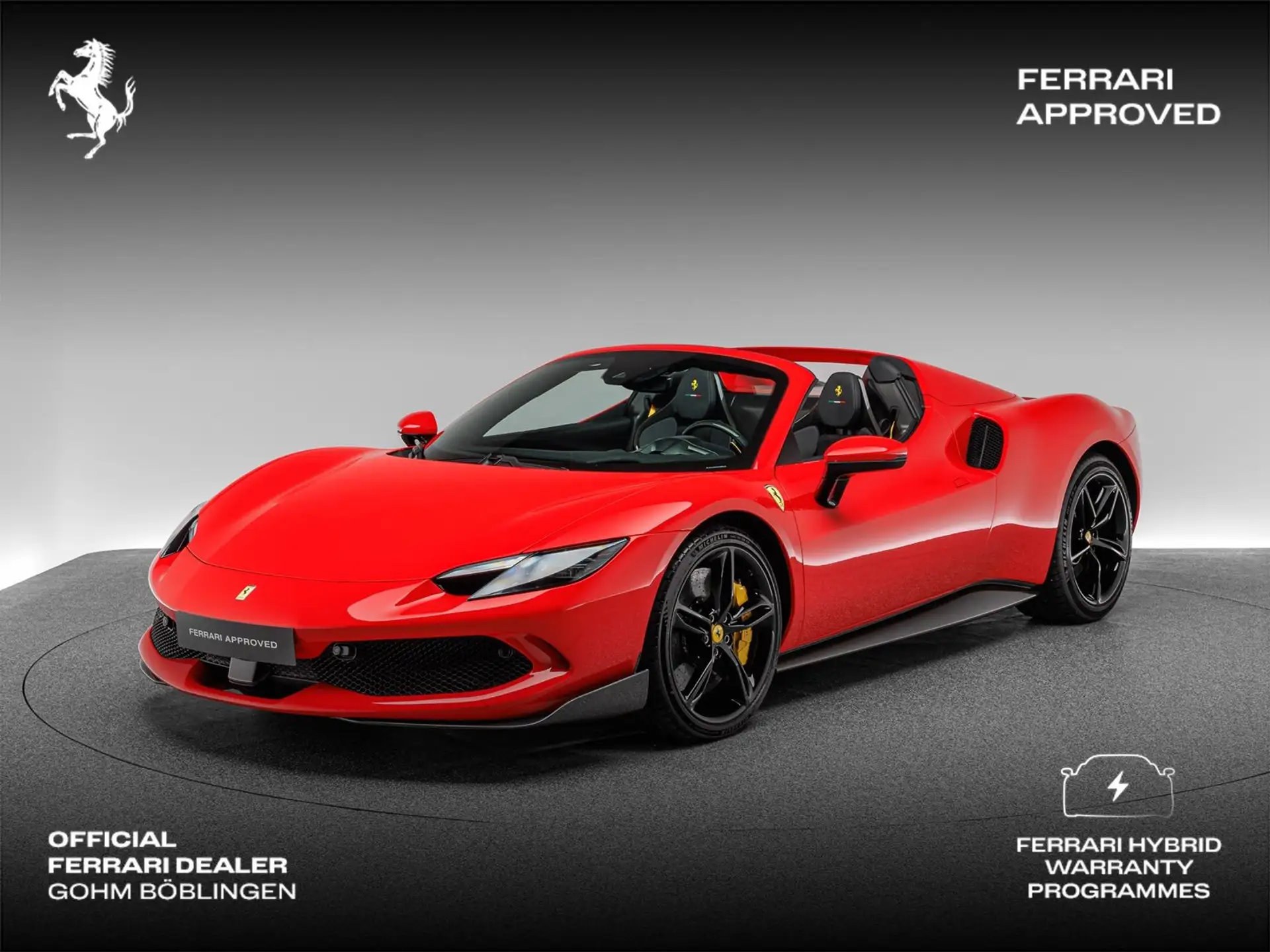 페라리 296 GTS 2024 빨강 사진 1