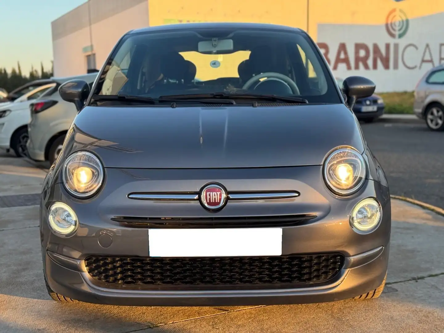 Fiat 500 1.0 Hybrid Cult 52kW Gris - 2