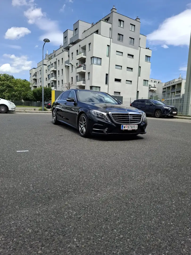 Mercedes-Benz S 350 d 4Matic lang Aut. Schwarz - 1