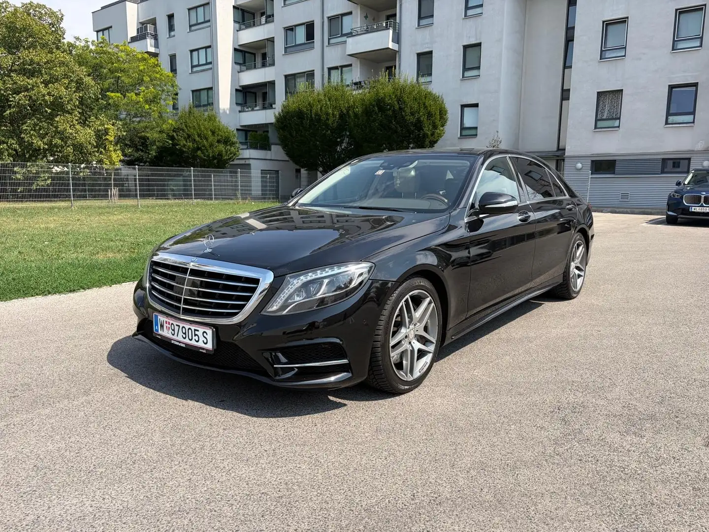 Mercedes-Benz S 350 d 4Matic lang Aut. Schwarz - 2
