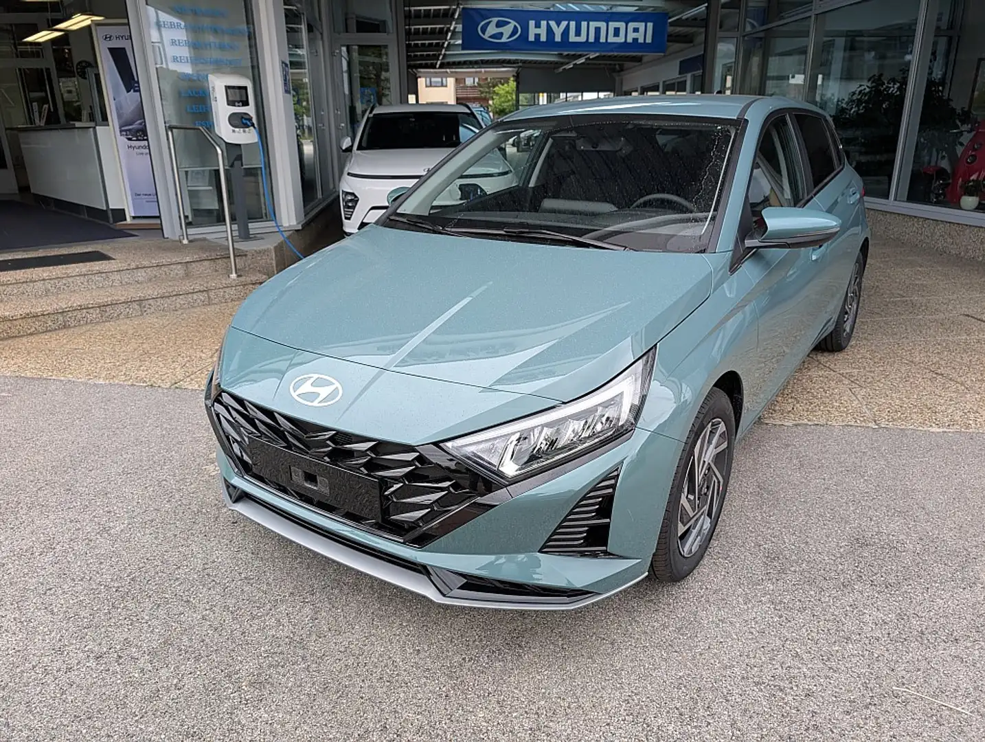 Hyundai i20 1,0 T-GDI GO PLUS DCT Groen - 1