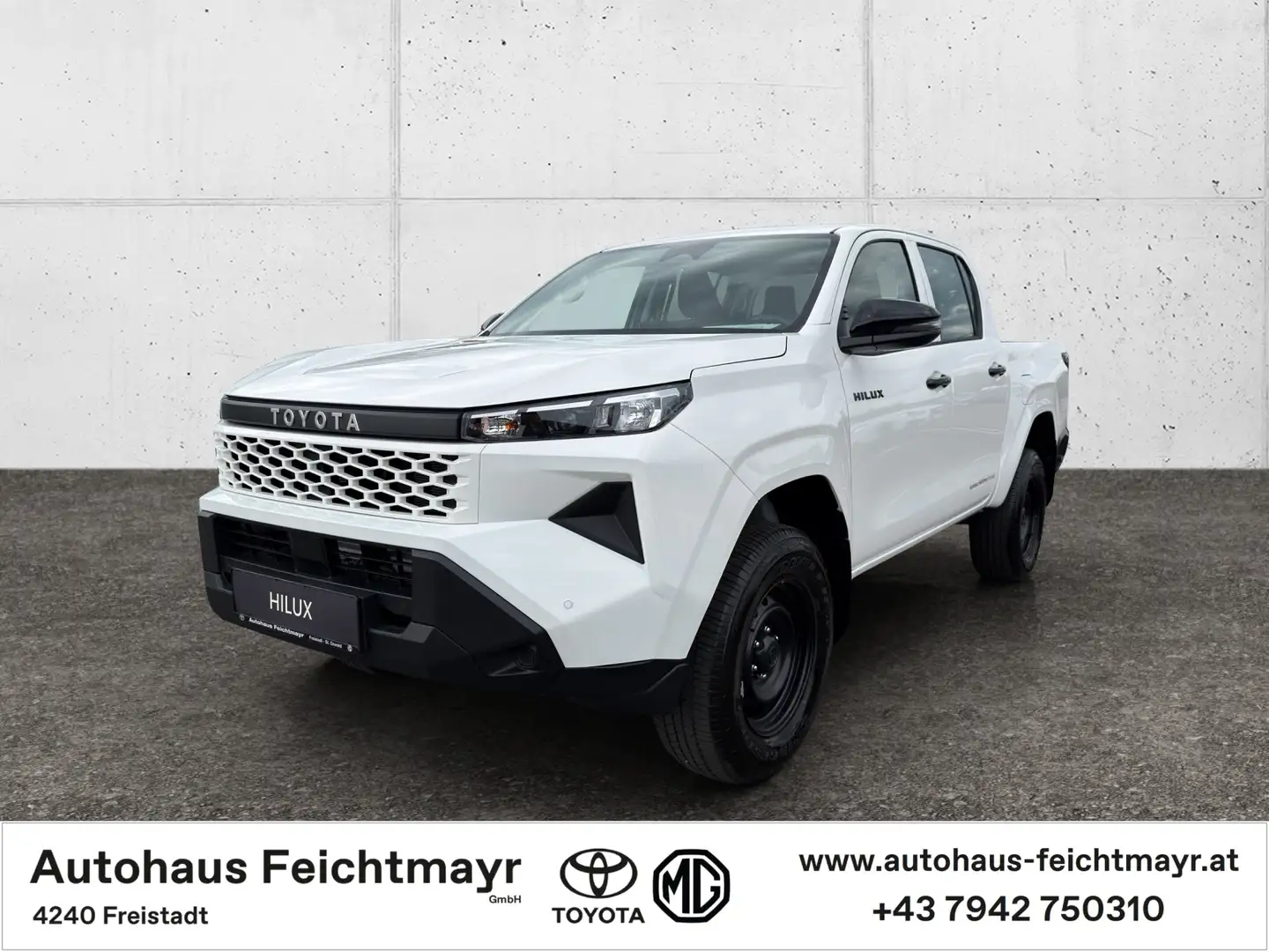 Toyota Hilux DK 2,8 D-4D 4WD /6A.  Mild Hybrid 4t. Weiß - 1