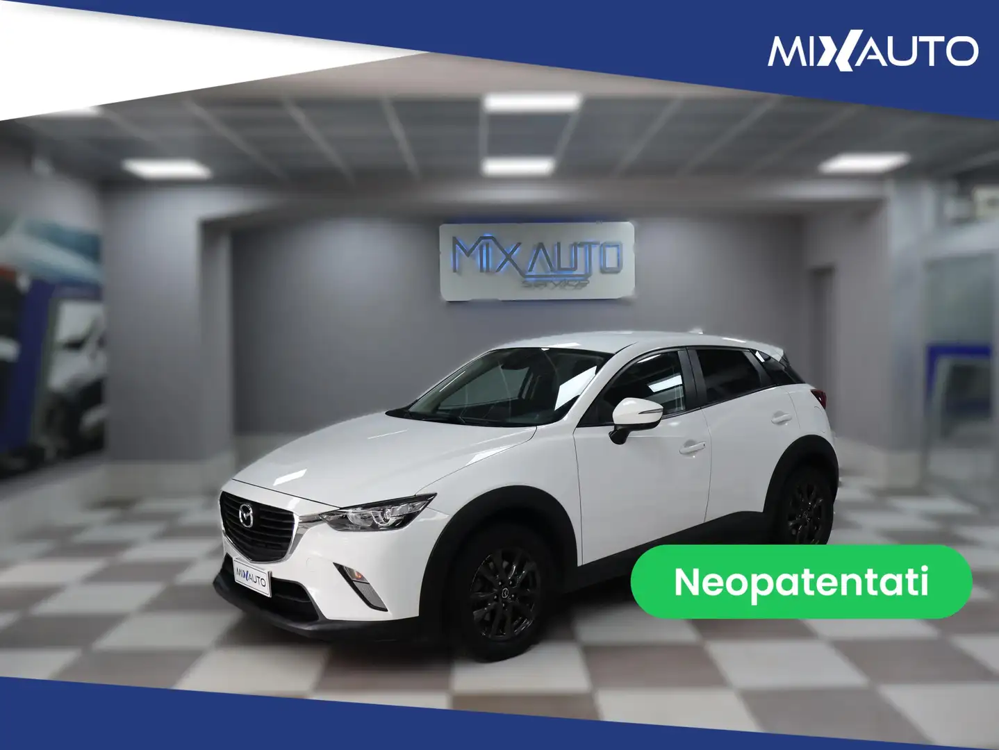 Mazda CX-3 2.0 Essence 2wd 120cv EU6 Weiß - 1