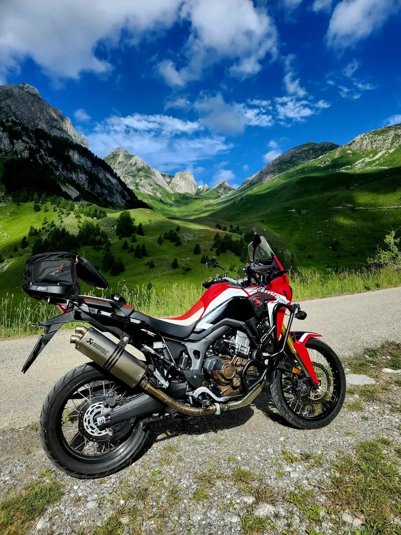 Honda CRF 1000 africa twin 1000 dct Rouge - 2