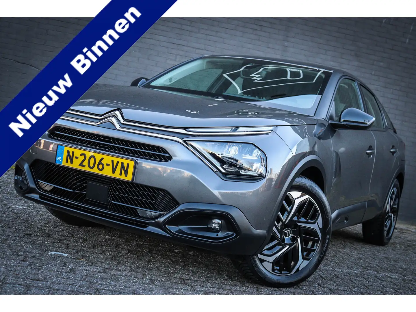 Citroen C4 1.2 Puretech Business Plus Net binnen - Nu al te b Grau - 1