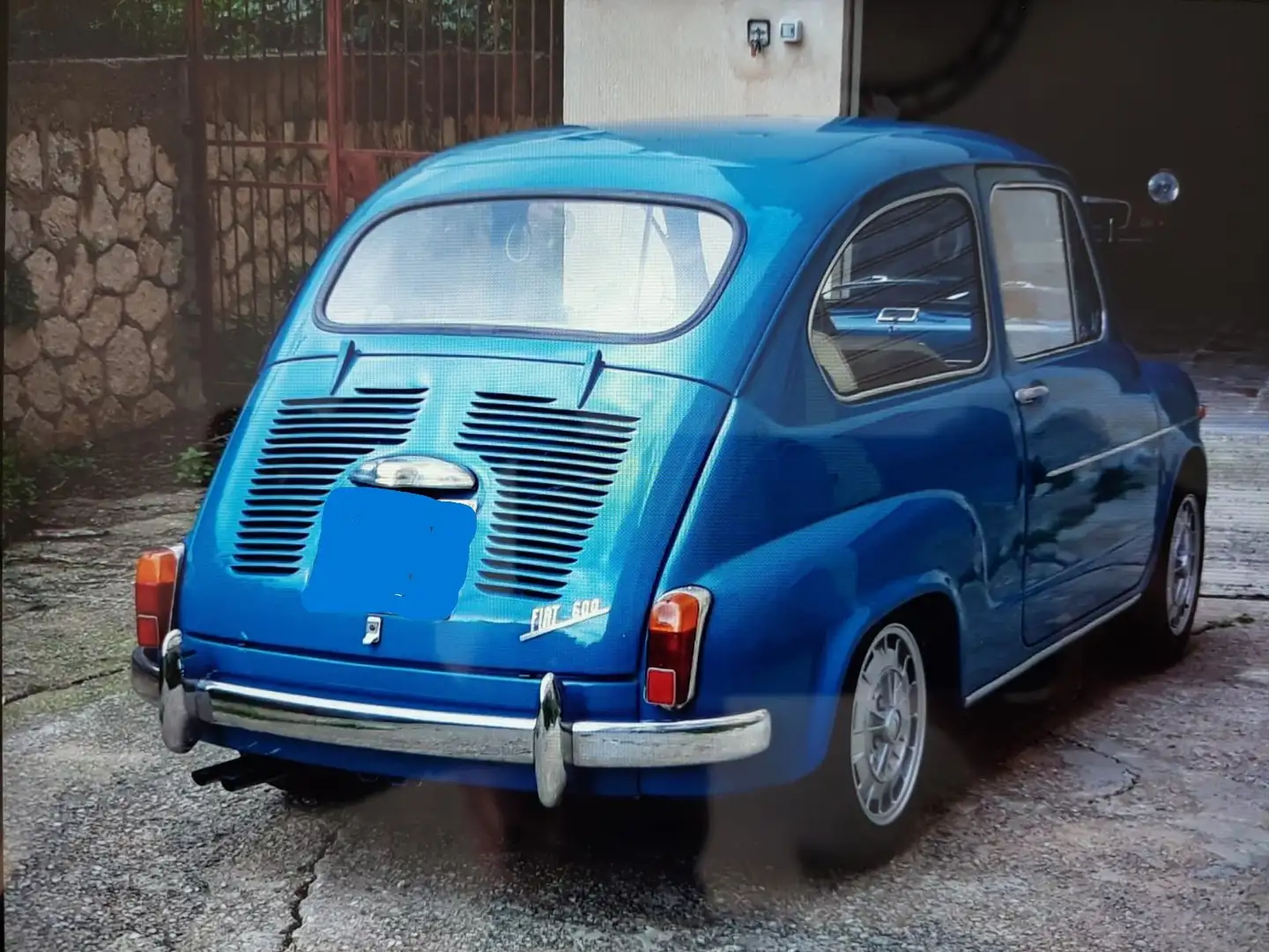 Fiat 600 d Blue - 2
