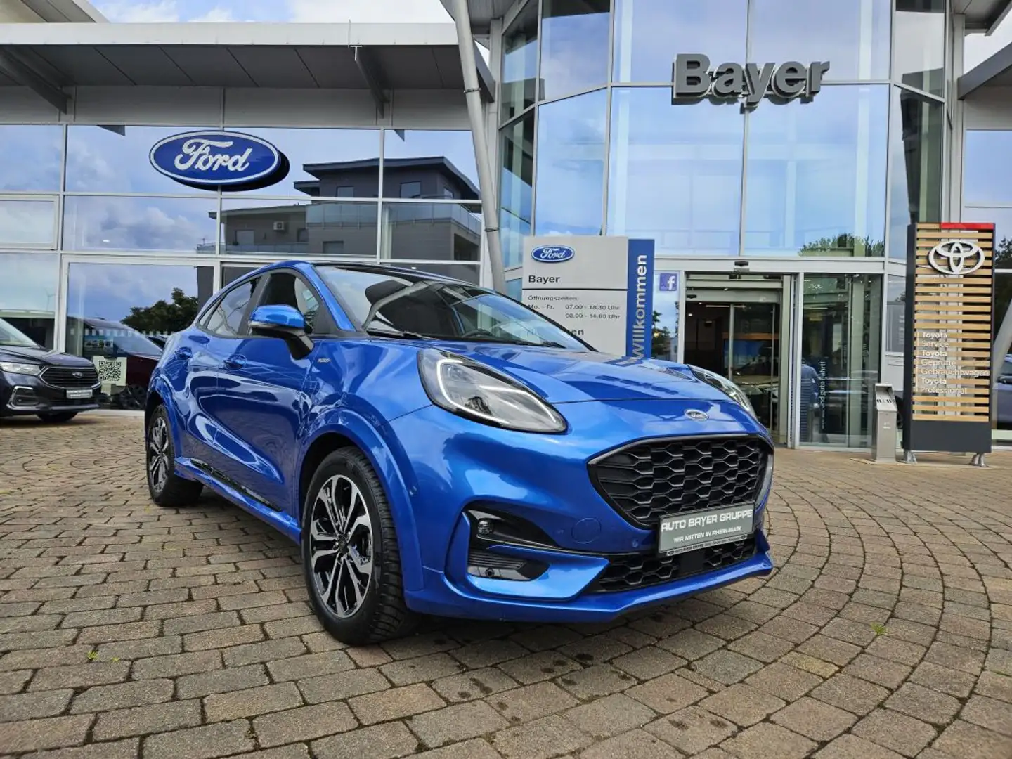 Ford Puma 1.0 EcoBoost Hybrid ST-LINE X Bleu - 1