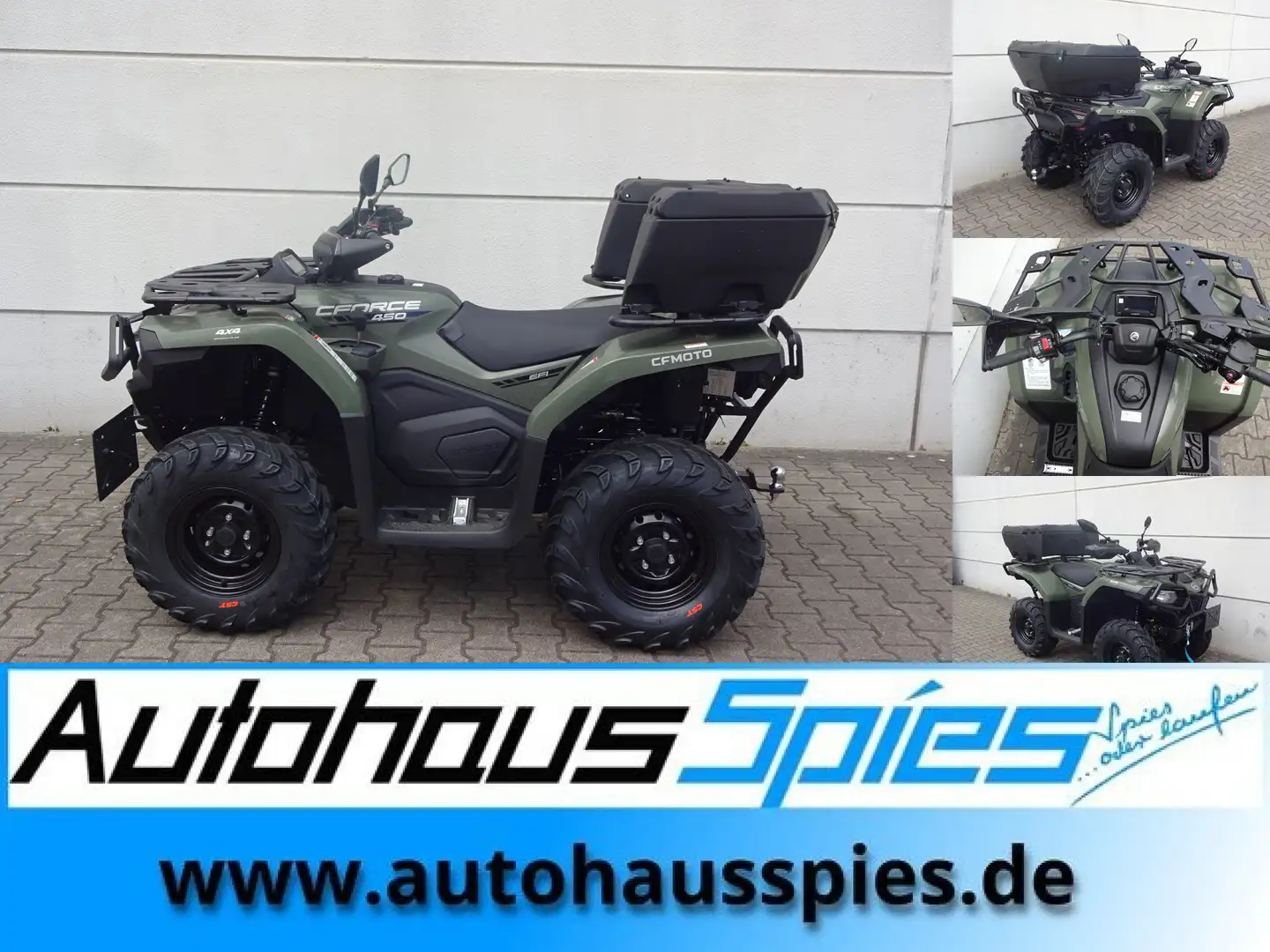 CFMOTO CForce 450 S ABS FL 4x4 T3b MY 2024 Grün - 1