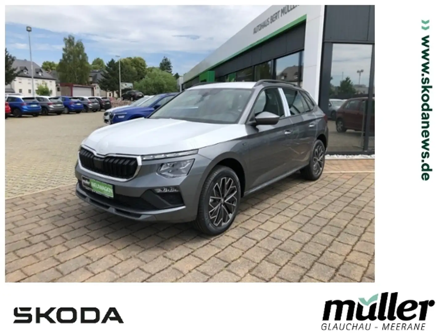 Skoda Kamiq Tour TSI DSG AHZV Matrix-LED SmartLink Grau - 1