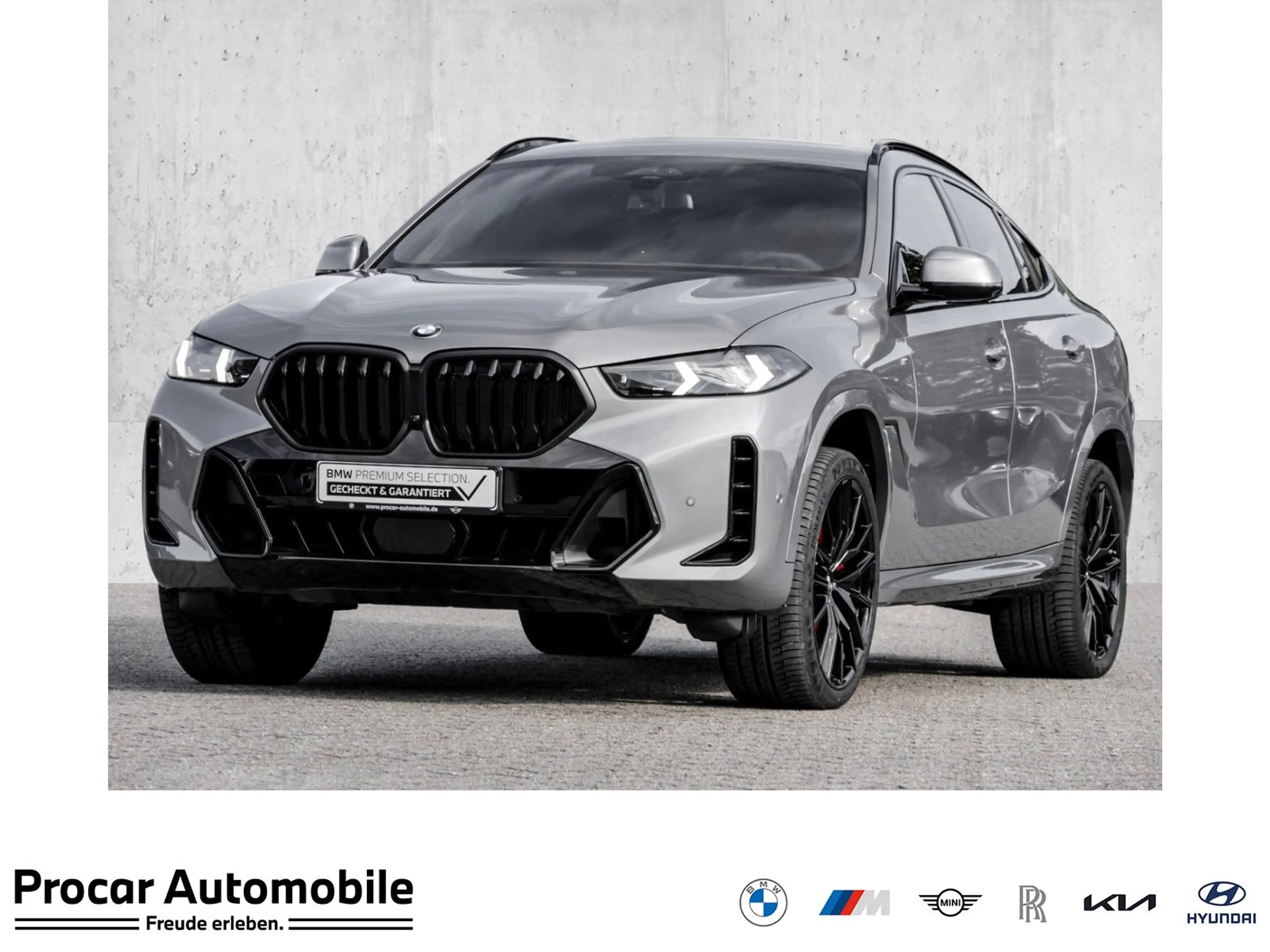 BMW X6 xDrive40d M Sport PANO ACC AHK RFK NAVI LED