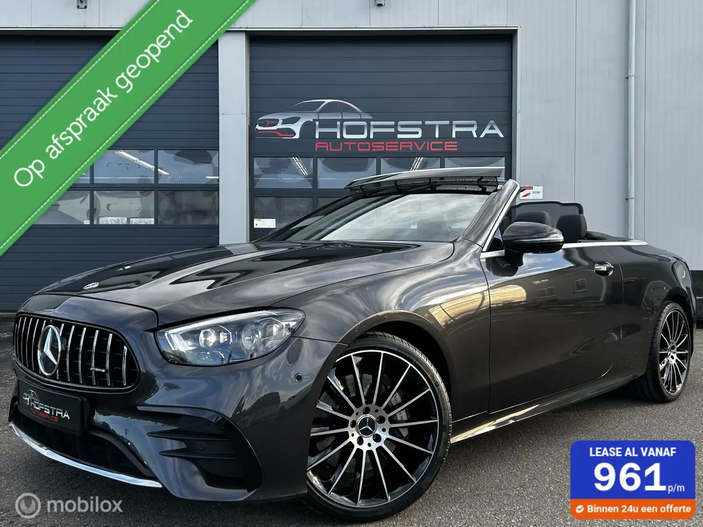 Mercedes-Benz E 450 Cabrio 4M AMG 6cil 368pk VOL Uniek! Szürke - 1