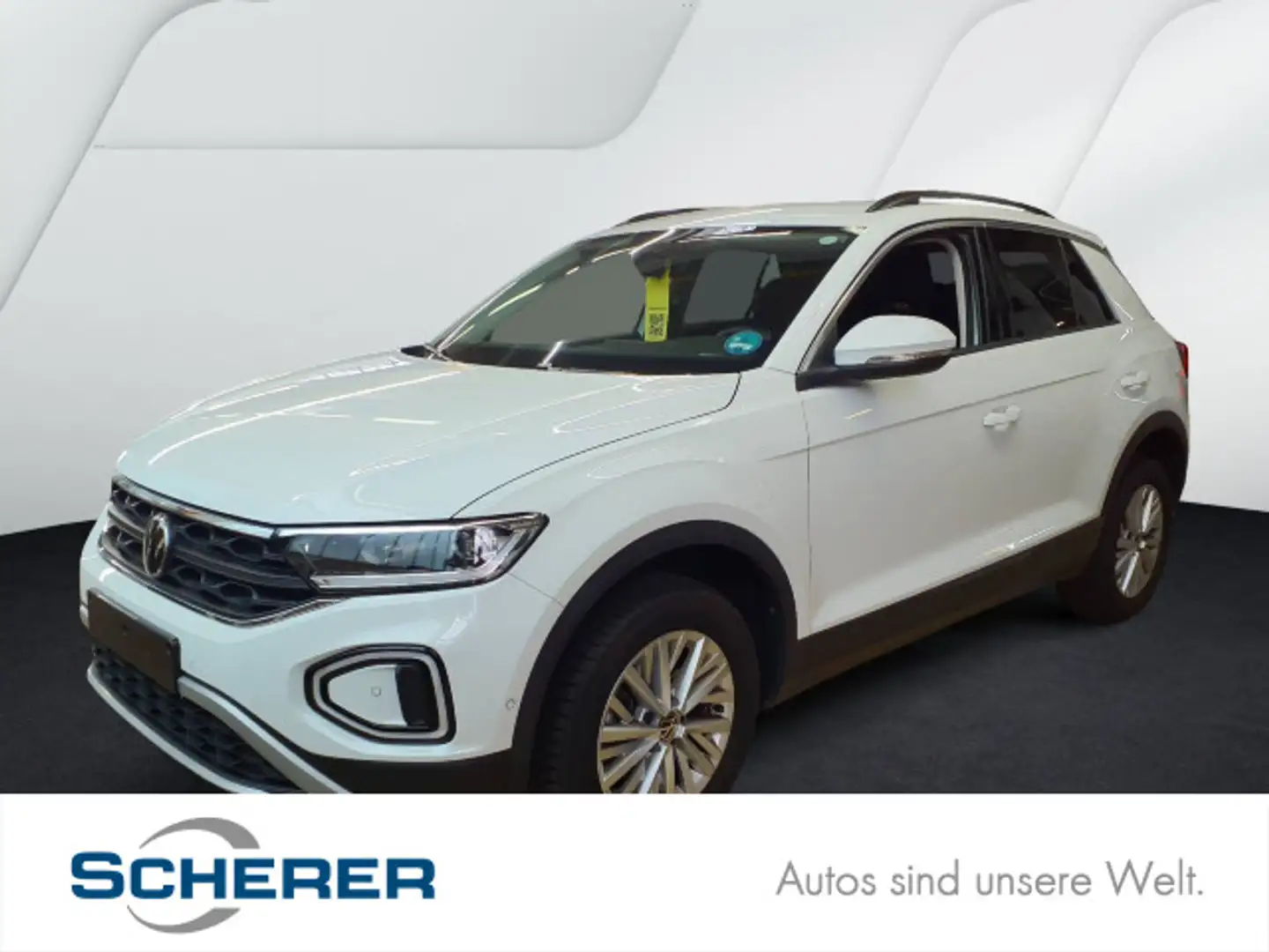 Volkswagen T-Roc 1.0 TSI Life NAVI SHZ APP LED-PLUS Weiß - 1