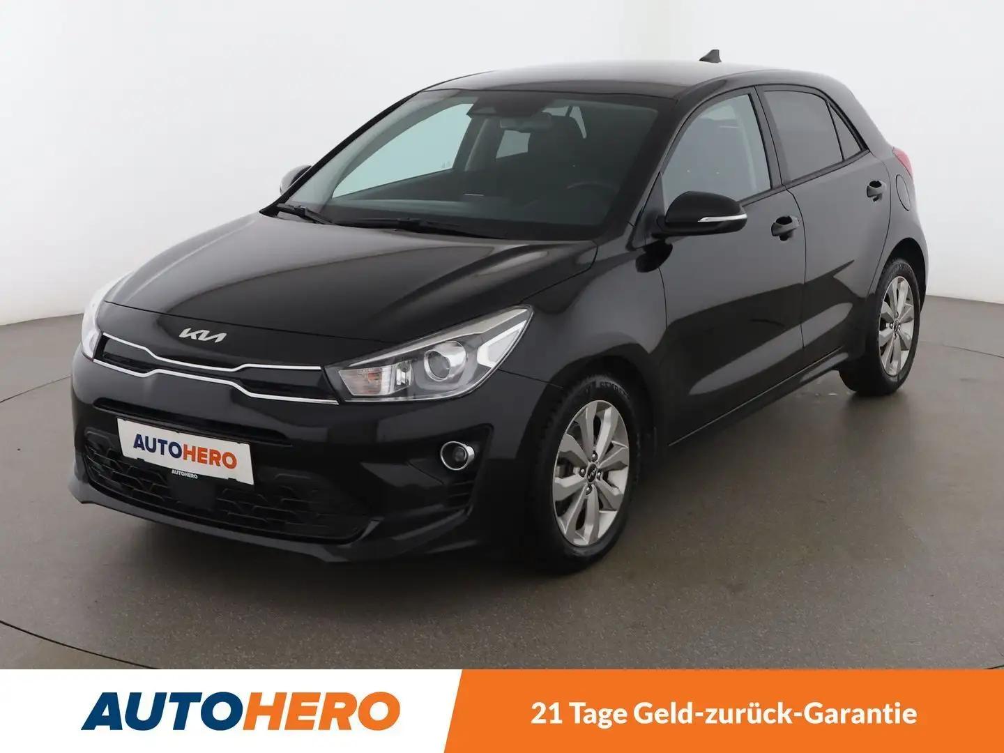 Kia Rio 1.0 TGDI Silber Aut. *NAVI*CAM*SPUR* Schwarz - 1