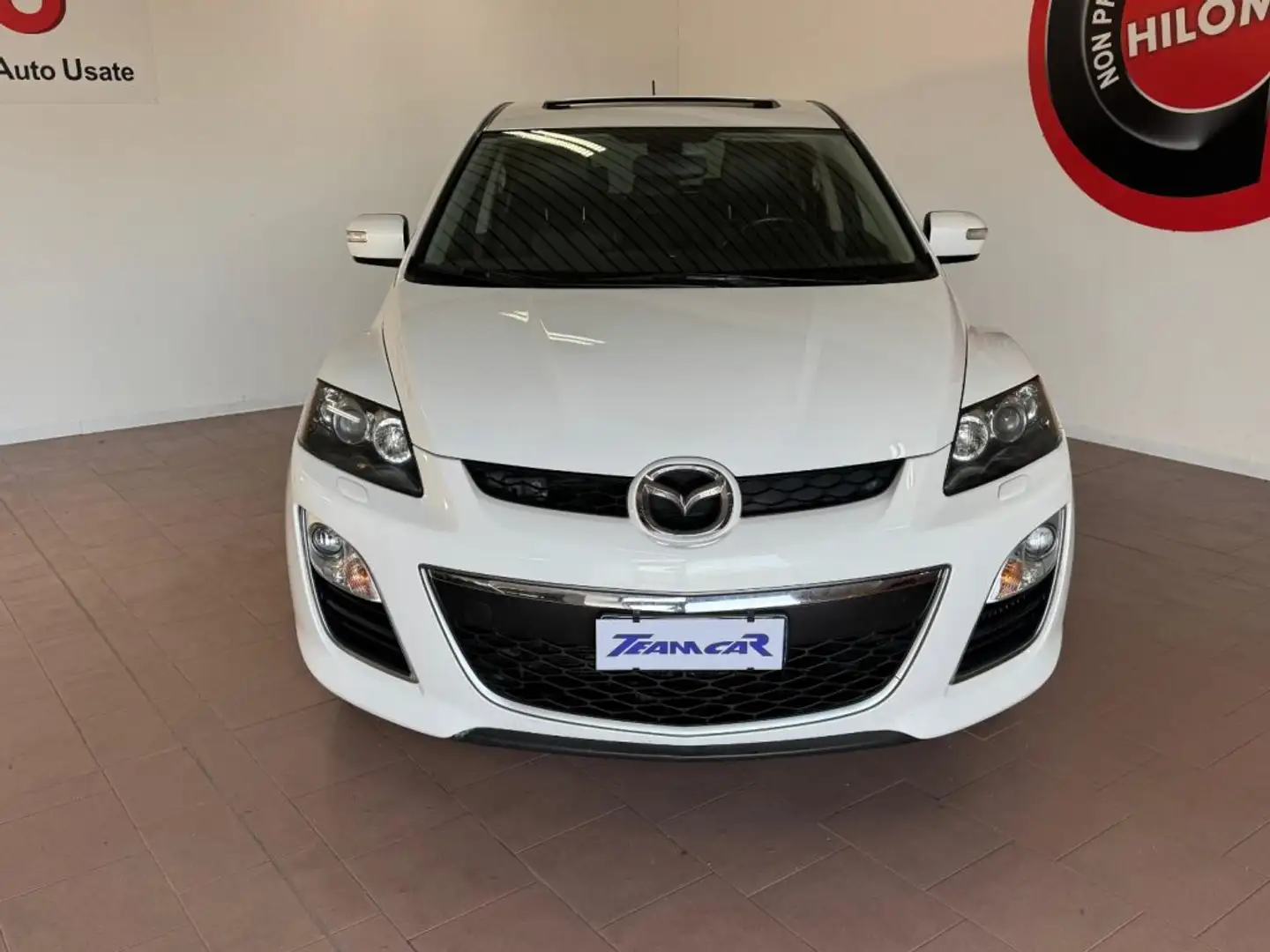 Mazda CX-7 2.2L MZR CD Tourer TETTO/PELLE/TELECAMERA Bianco - 2