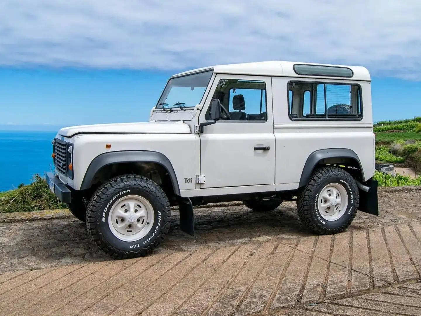 Land Rover Defender Defender 90 TDI Techo Duro Blanco - 1