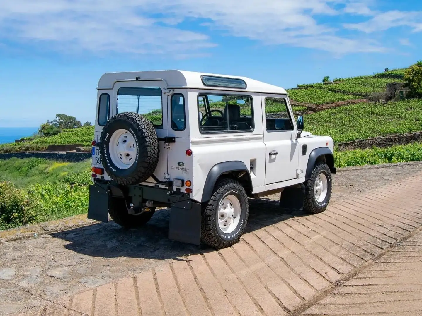 Land Rover Defender Defender 90 TDI Techo Duro Blanco - 2