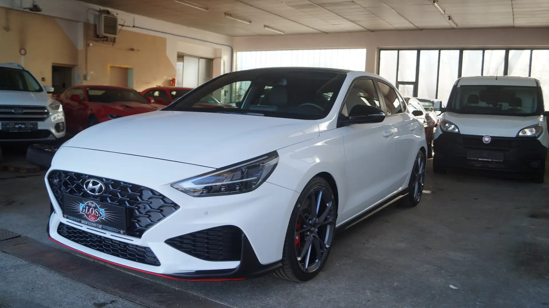 Hyundai i30 Fastback N 2,0 T-GDI DCT Aut., PERFEKTER ZUSTAND Weiß - 1