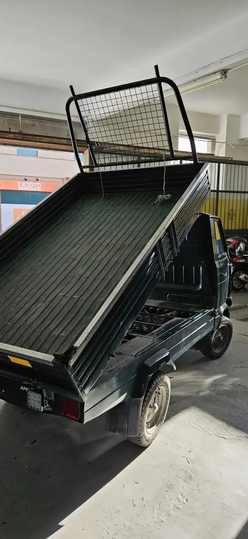 Piaggio Ape Poker con ribaltabile Zöld - 2