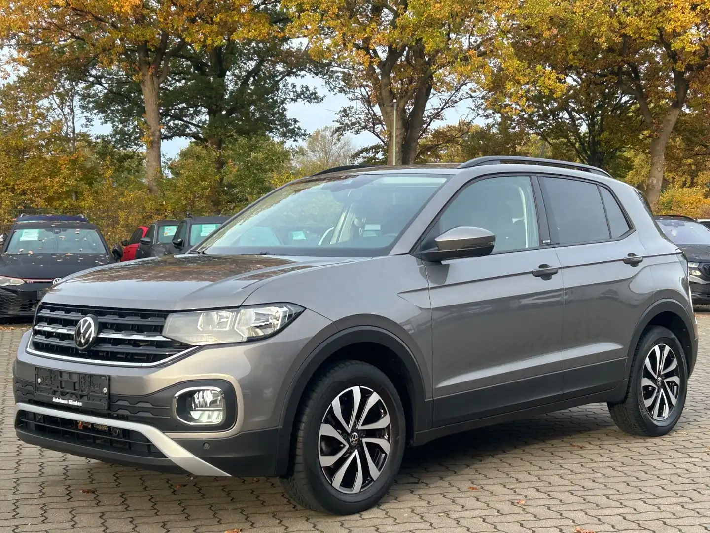 Volkswagen T-Cross 1.0 TSI Life Active°ACC°RFK° Grau - 2