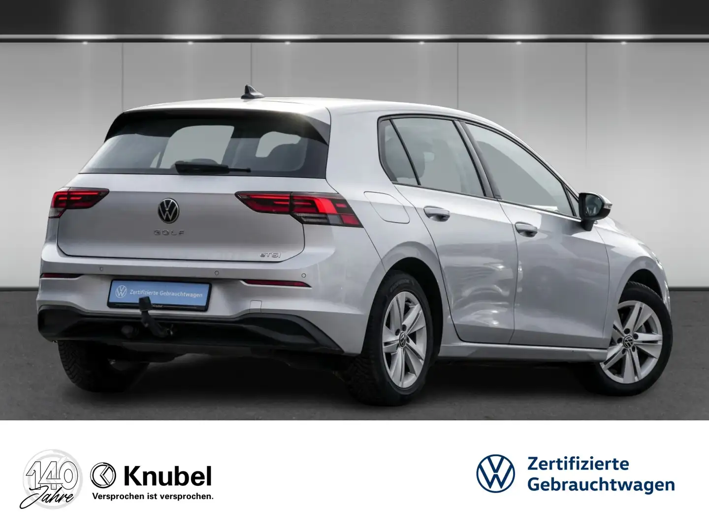 Volkswagen Golf VIII Life 1.5 eTSI DSG LED AHK ACC Dig.Cockpit Silber - 2