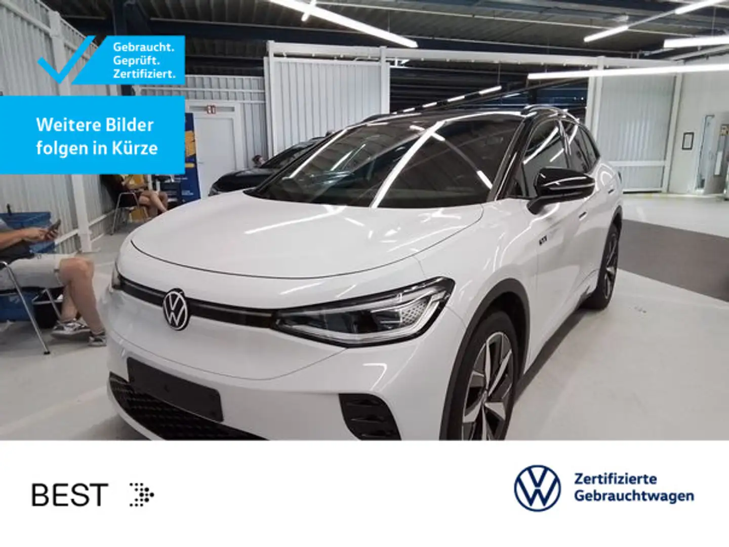 Volkswagen ID.4 4Motion GTX*WÄRMEPUMPE*IQ.LIGHT*NAVI*KLIMA* Blanc - 1