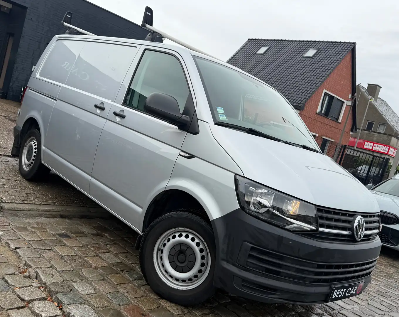 Volkswagen T6 Transporter 2.0TDi * BTW IN * 3PL Plateado - 2