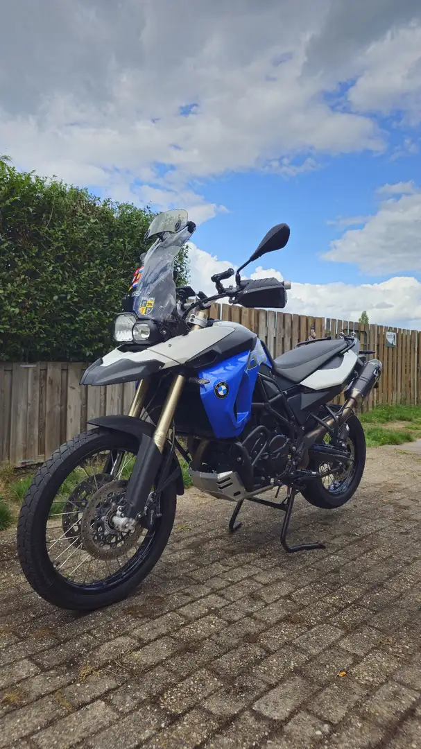 BMW F 800 GS Akrapovic uitlaat Blauw - 2