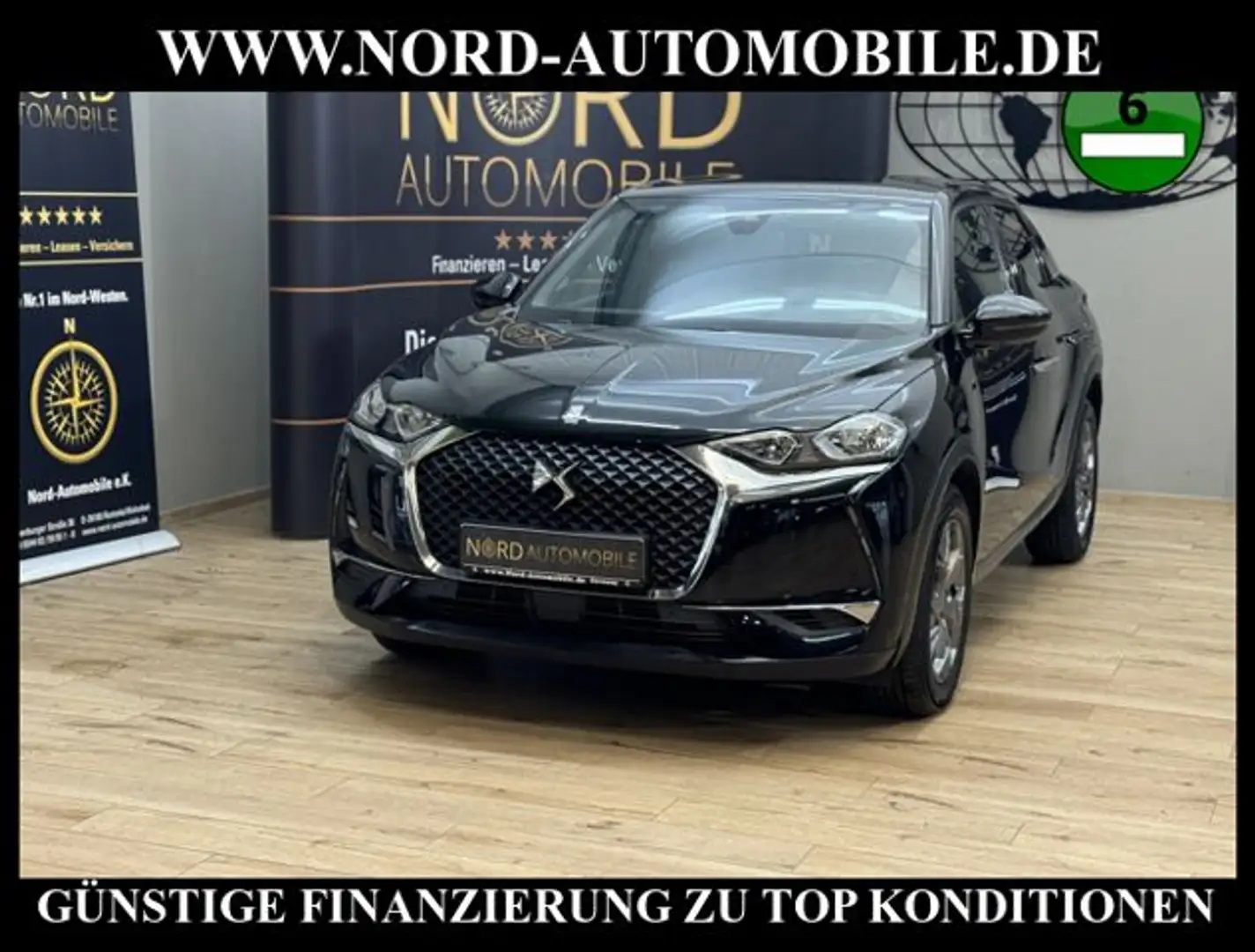 DS Automobiles DS 3 Crossback DS3 1.5 BlueHDI Navi*Kamera*17"* Schwarz - 1