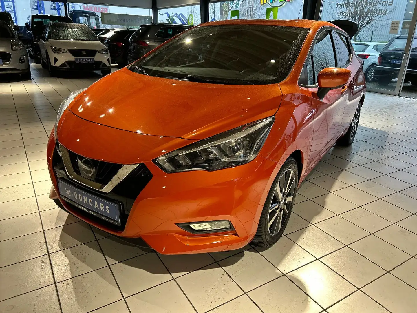Nissan Micra N-Connecta *GARANTIE+ASSISTENZPAKET+NAVI* Arancione - 2