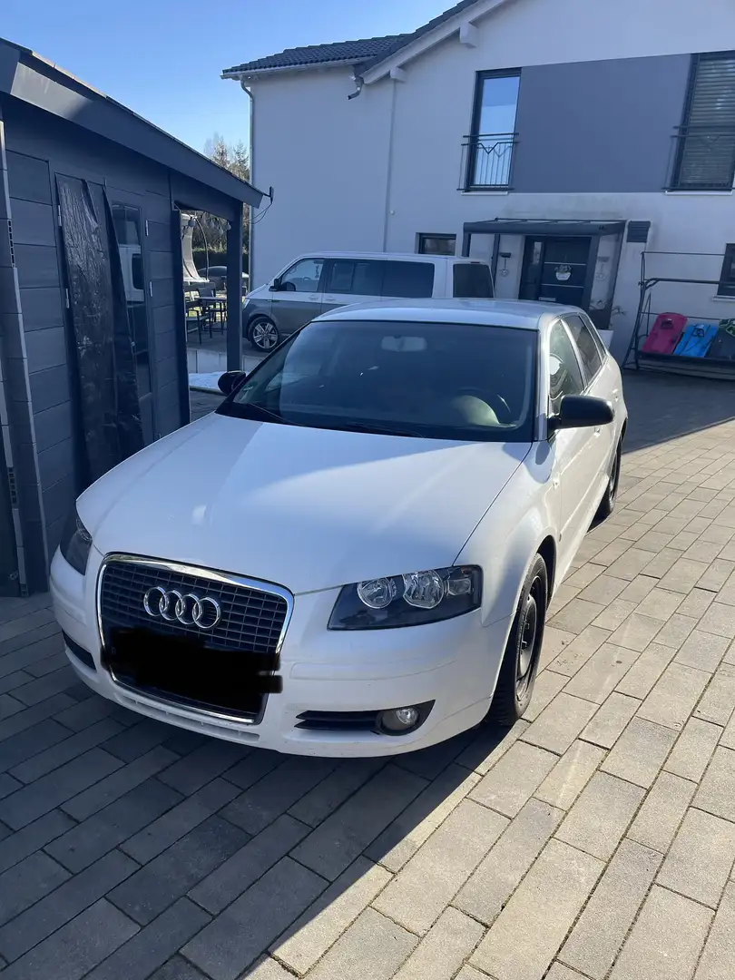 Audi A3 2.0 TDI Ambition (103kW) Weiß - 1