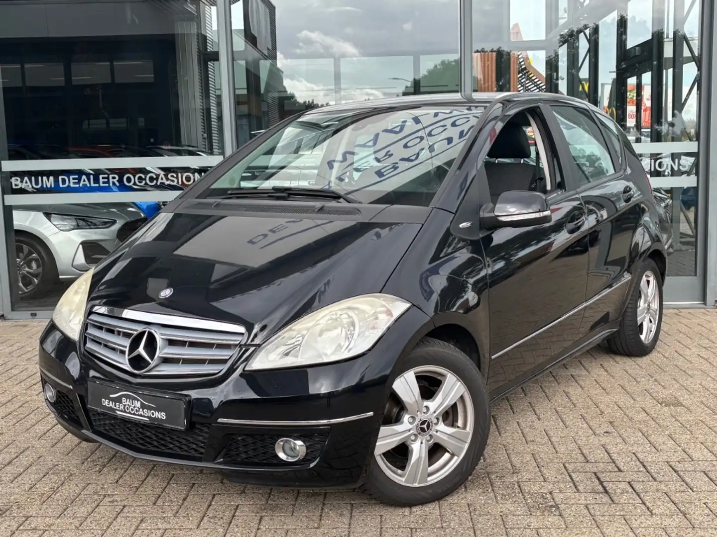 Mercedes-Benz A 160 160 BNS CL. AVANTGARDE NAVI AIRCO AUTOMAAT Noir - 1