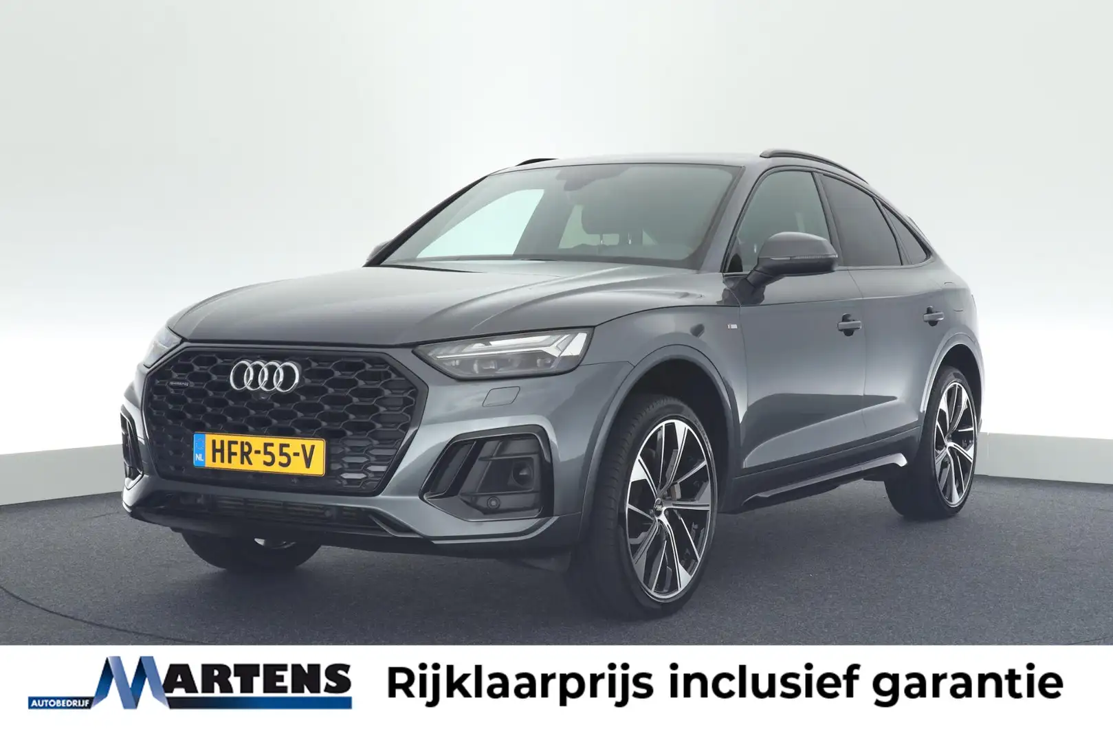 Audi Q5 Sportback 50 TFSI e 299pk 2x S-Line Black Edition Grijs - 1