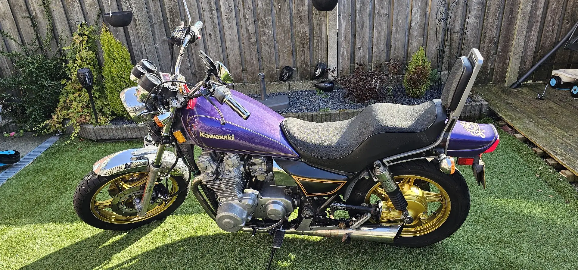 Kawasaki LTD1100 ZELDZAAM Paars - 1