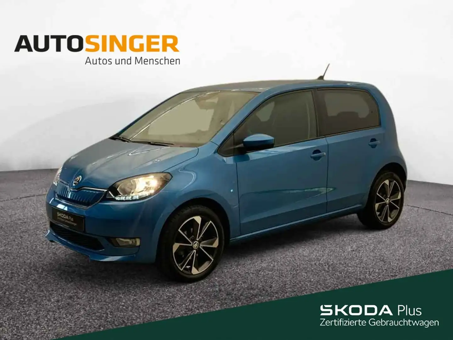 Skoda Citigo e iV Best of *GRA*PDC*SHZ*ALU*TEL*KLIMA* Blau - 1
