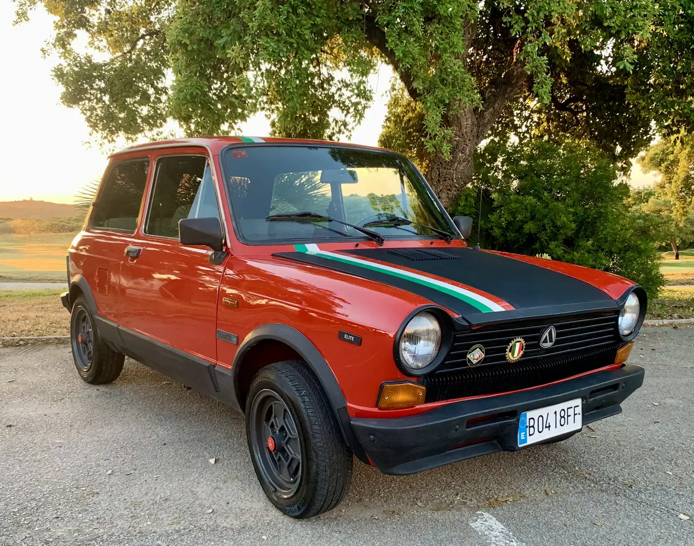 Autobianchi A 112 ELITE ABARTH.. (LANCIA FIAT). Rot - 1