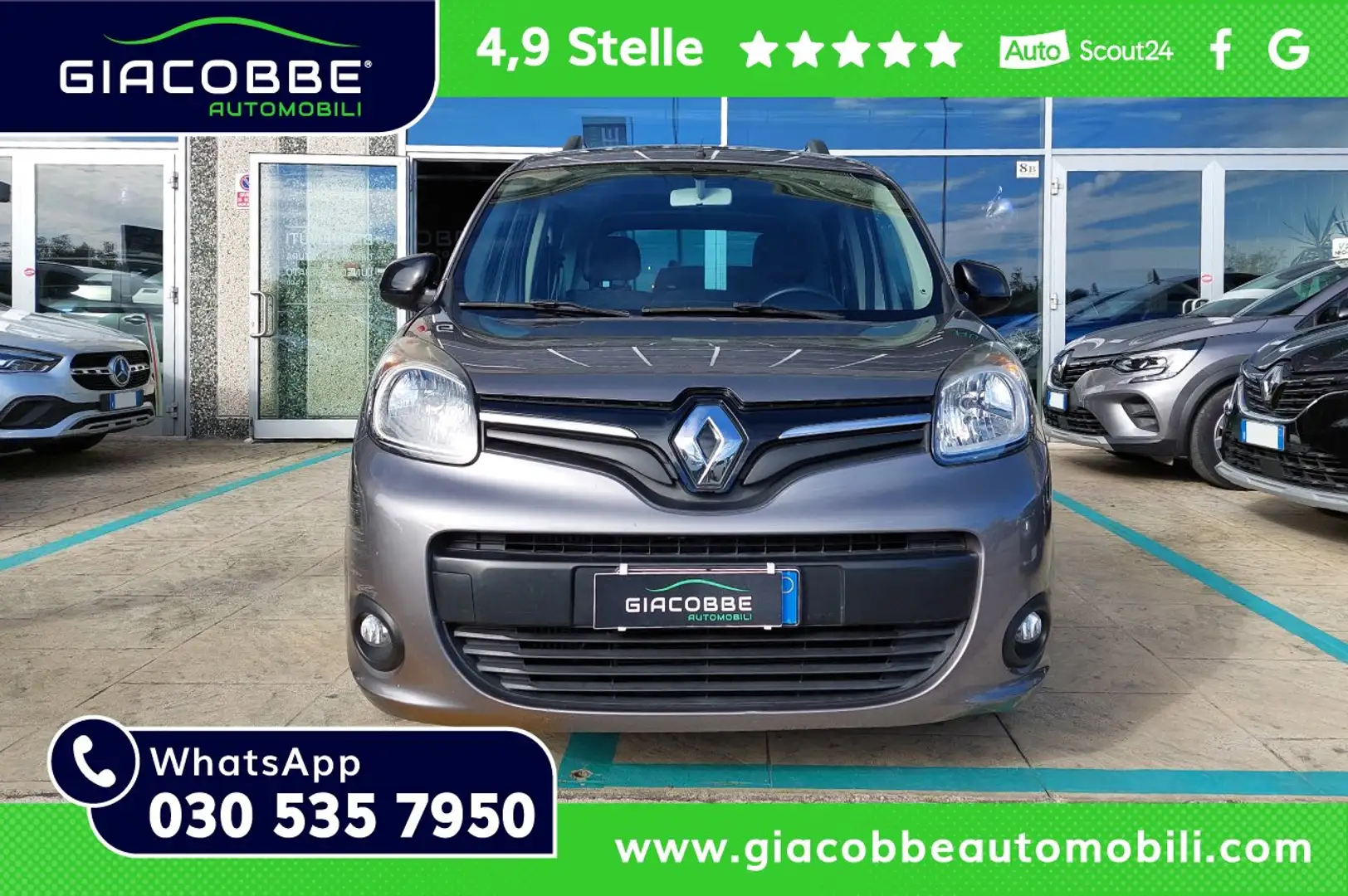Renault Kangoo 1.5 dci Limited 🔥PEDANA DISABILI🔥 Gris - 1